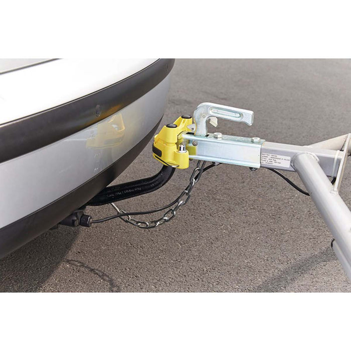 Trailer Hitlock Anti-Theft Powder-Coated Steel Yellow Load Edge Protection - Image 2