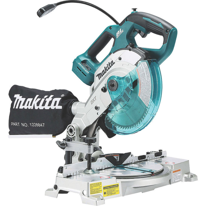 Makita Mitre Saw Cordless DLS600Z Compound Double-Bevel Brushless 165mm 18V Bare - Image 2