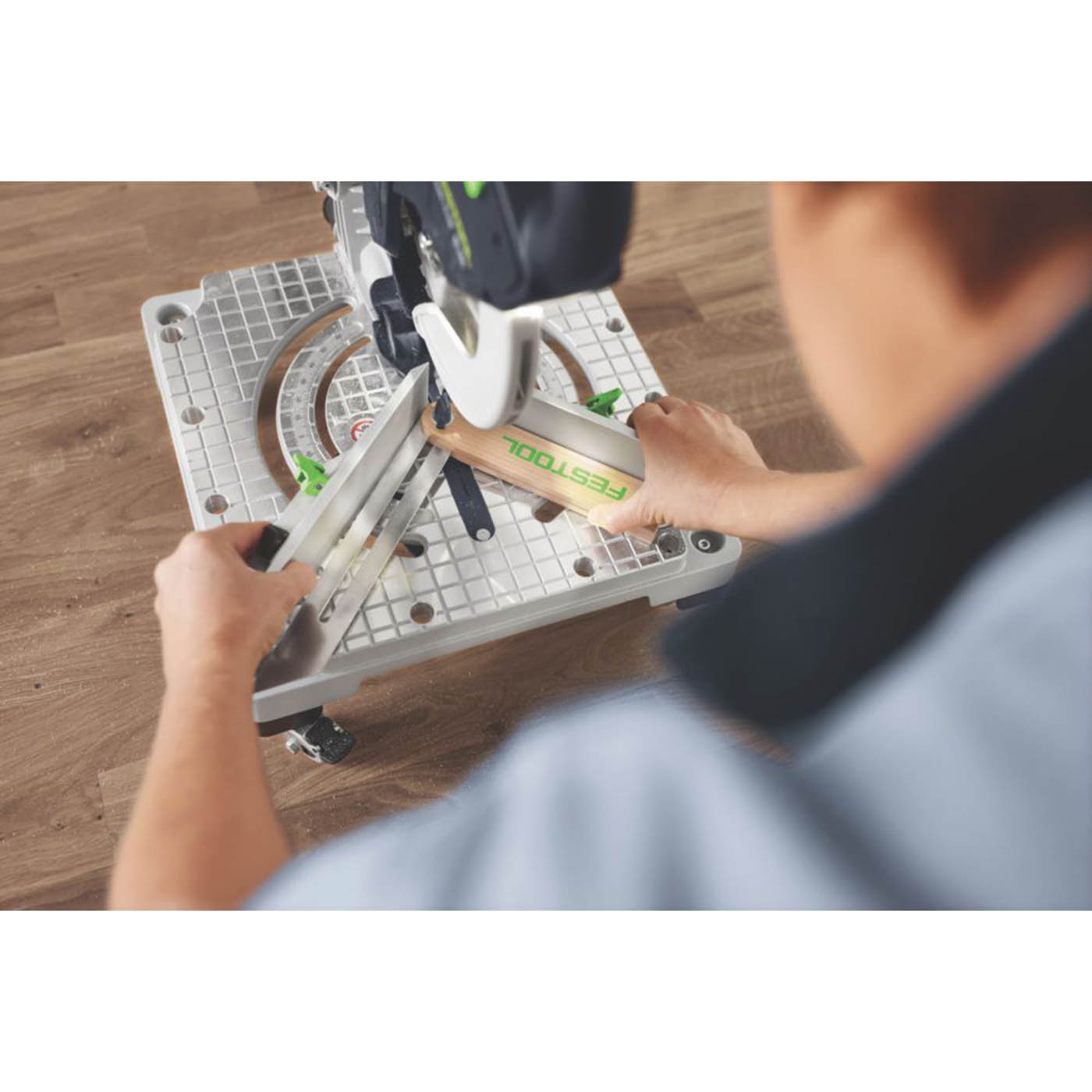 Festool Mitre Saw Cordless 36V Li-Ion SYMC 70 EB-Basic Single Bevel Body Only - Image 4