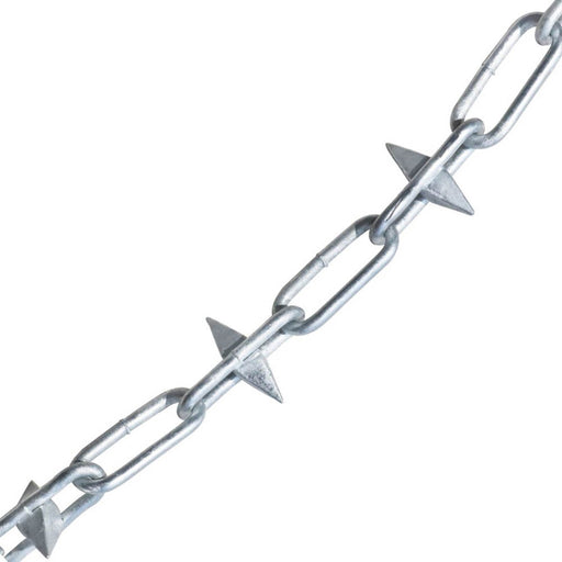 Essentials Spike Zinc-Plated Chain 6mm x 5m - Image 1