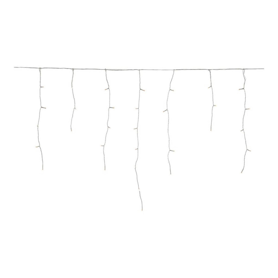 LED Christmas Lights 720 Warm White Icicle Indoor Outdoor Timer IP44 Home - Image 2
