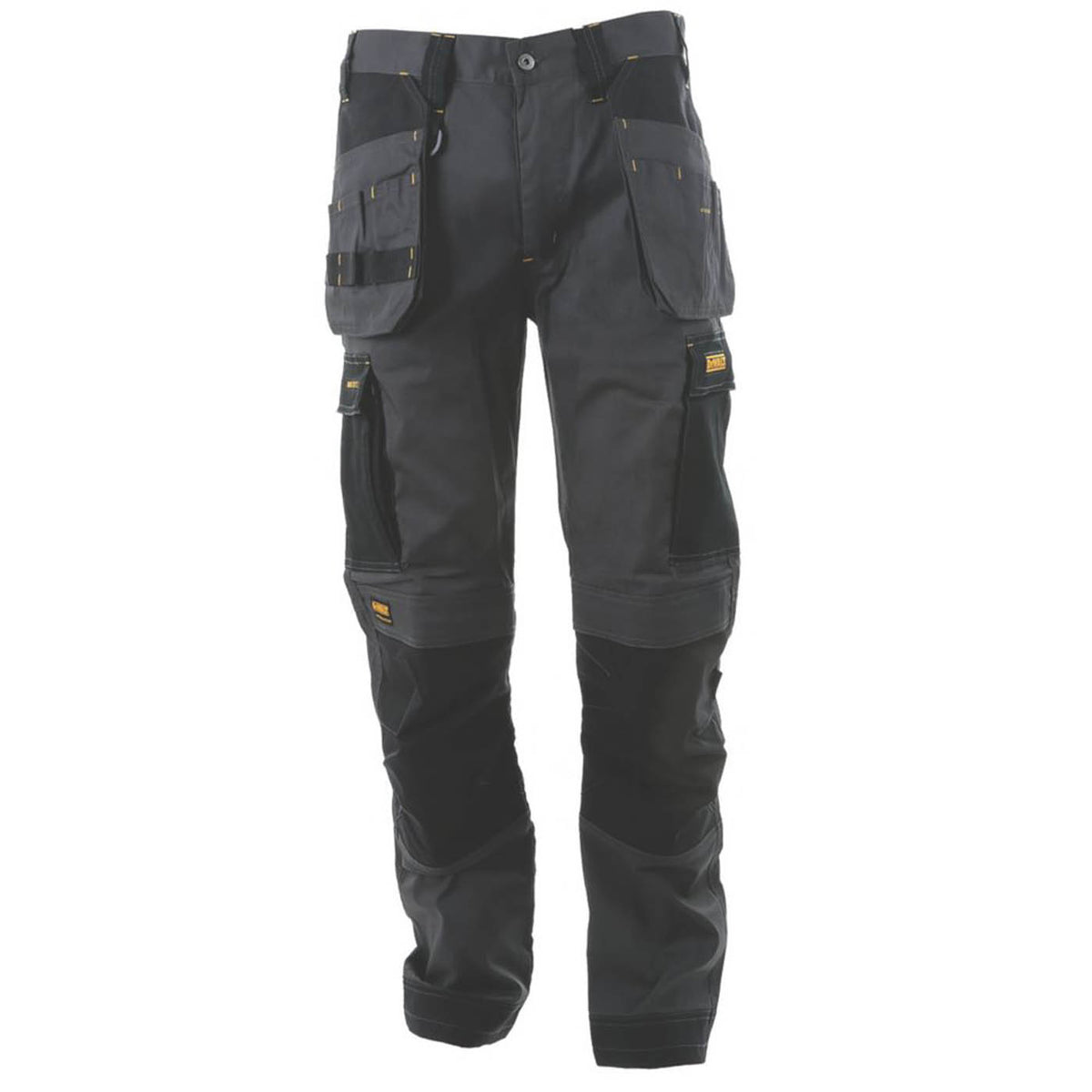 DeWalt Work Trousers Holster Mens Slim Fit Charcoal Grey Multi Pockets 30"W 31"L - Image 2