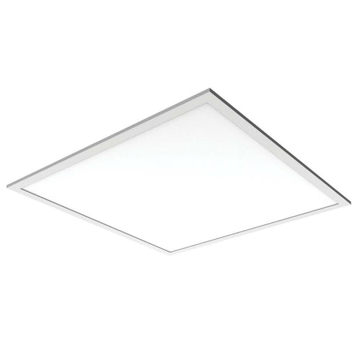LAP LED Panel Light Edge-Lit White Aluminium Square Neutral White 595mm x 595mm - Image 1