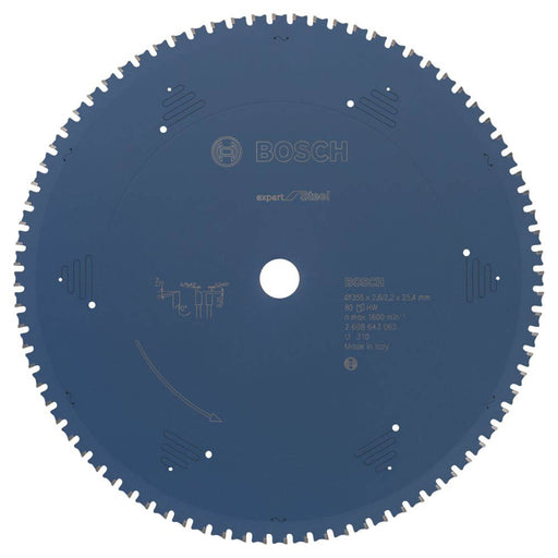 Bosch Circular Saw Blade Expert Carbide 80 Teeth Extra Fine Cut 355 X 25.4mm - Image 1