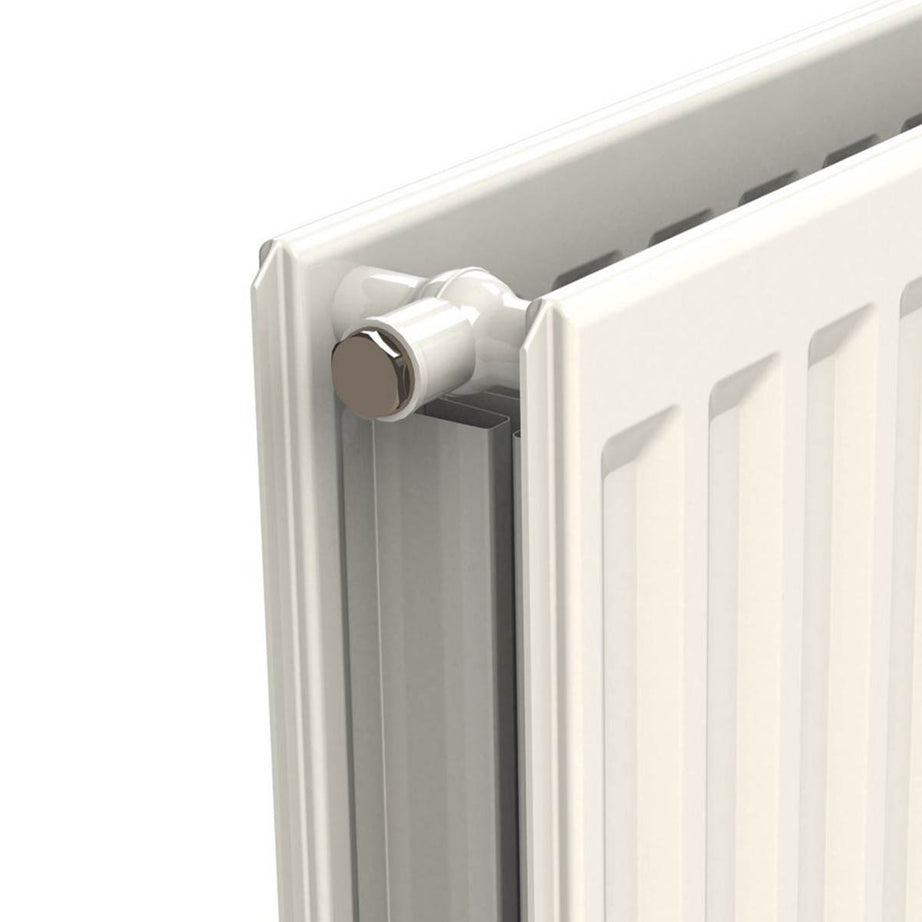 Convector Radiator White Horizontal Type 22 Double Panel Modern (H)30x(W)80cm - Image 2