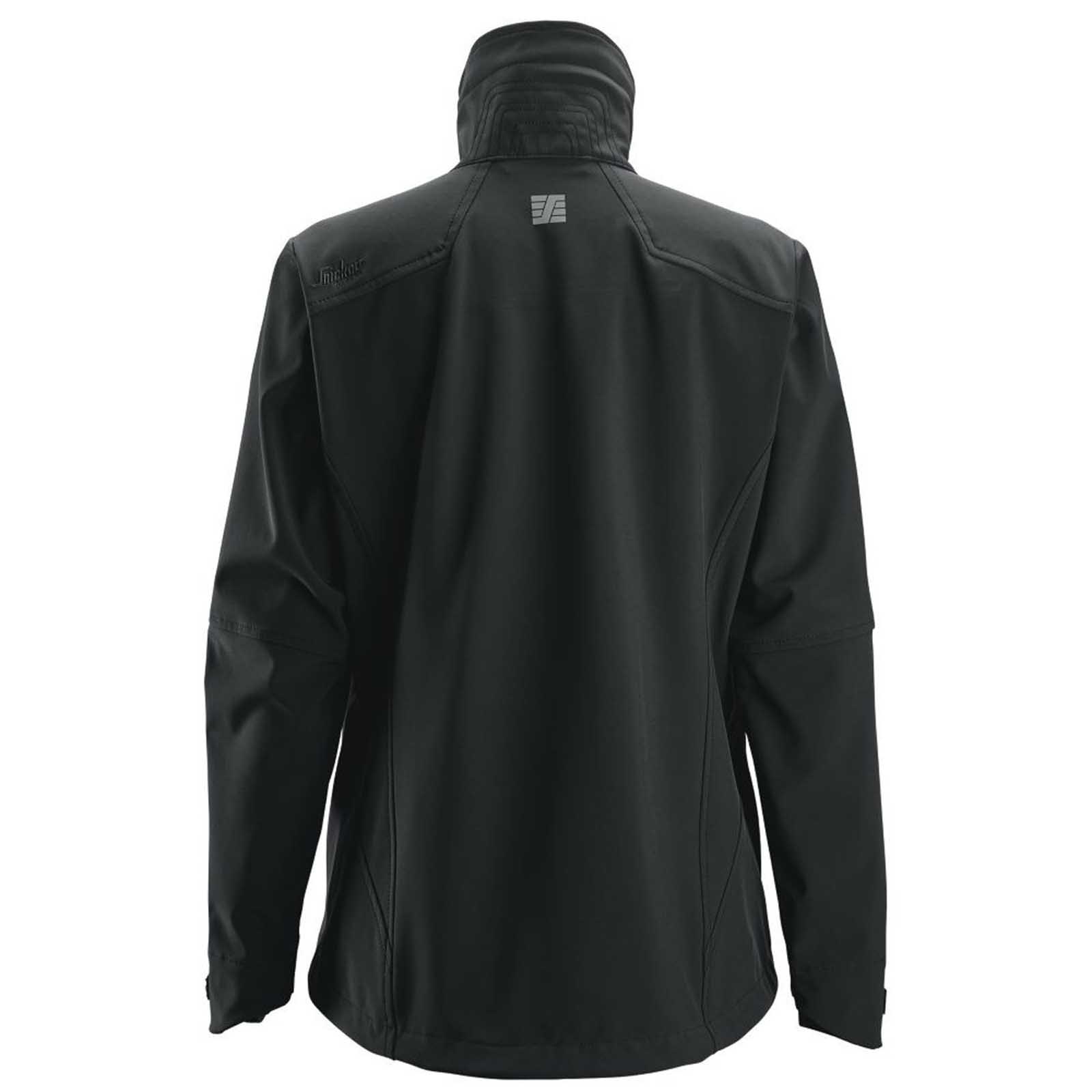Snickers 1247 Womens Softshell Jacket Black Size 8-10 - Image 2