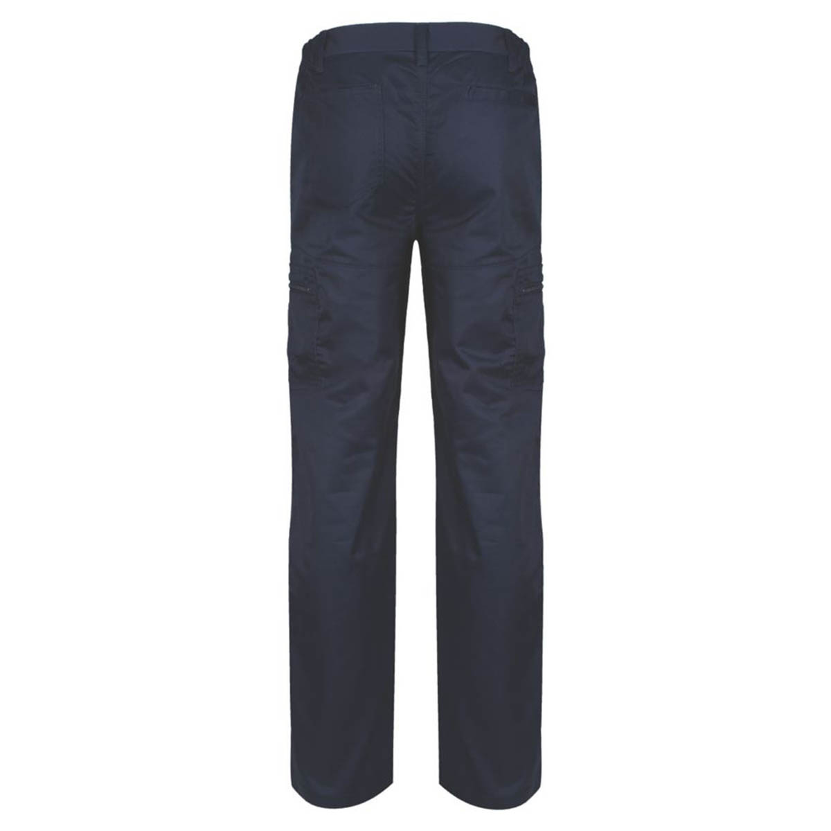 Regatta Mens Work Trousers Navy Classic Fit Multi Pockets Comfort 30" W 31" L - Image 2