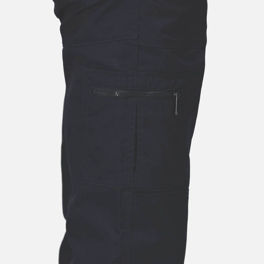 Regatta Mens Work Trousers Navy Classic Fit Multi Pockets Comfort 30" W 31" L - Image 6