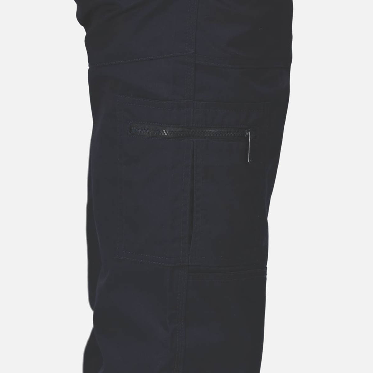 Regatta Mens Work Trousers Navy Classic Fit Multi Pockets Comfort 30" W 31" L - Image 6
