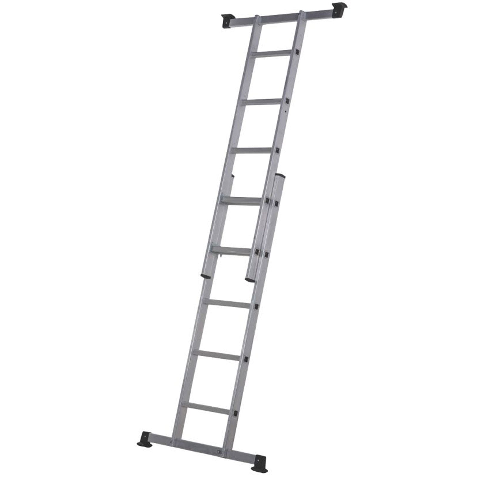 Werner Combination Stepladder With Platform 5 Way 3 Section Non-Slip 2.48m - Image 3