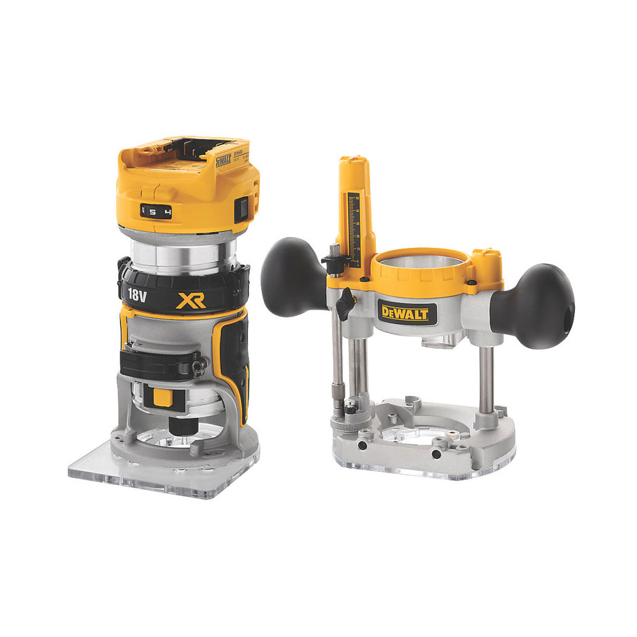 DeWalt Cordless Routers Brushless ¼” (8mm) Variable Speed Router Bare Unit - Image 1