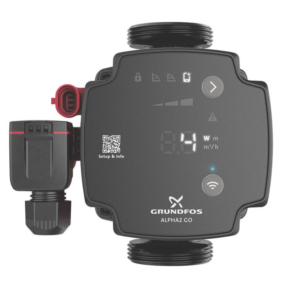 Grundfos Domestic Heating Circulator Pump ALPHA2 GO 25-75 130 220-240V - Image 2