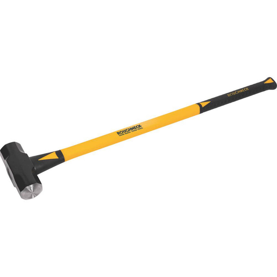 Roughneck Sledge Hammer Fibreglass Drop Forged Steel Soft Grip Handle 4.5kg - Image 1