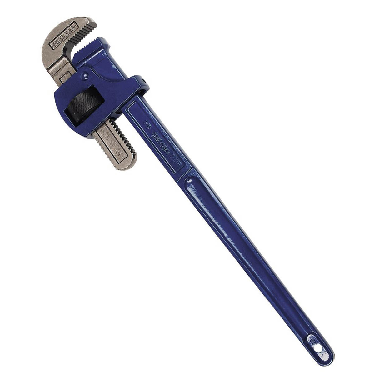 Irwin Record Pipe Wrench Adjustable Hardened Steel Quick Release Durable 24" - Image 2