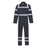 Boilersuit Coverall Mens Navy Reflective Warehouse Workerwear Protection Large - Image 1