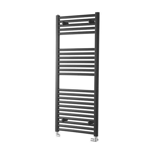 Towelrads Towel Rail Radiator Black Bathroom Warmer Ladder 572W (H)120x(W)50cm - Image 1