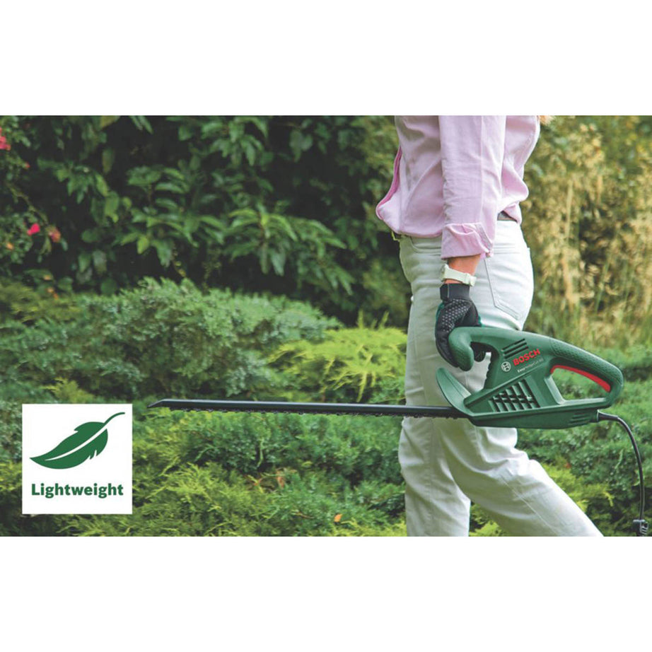 Bosch Hedge Trimmer Electric EasyHedgeCut60 Ergonomic 60cm Garden Cutter 450W - Image 2