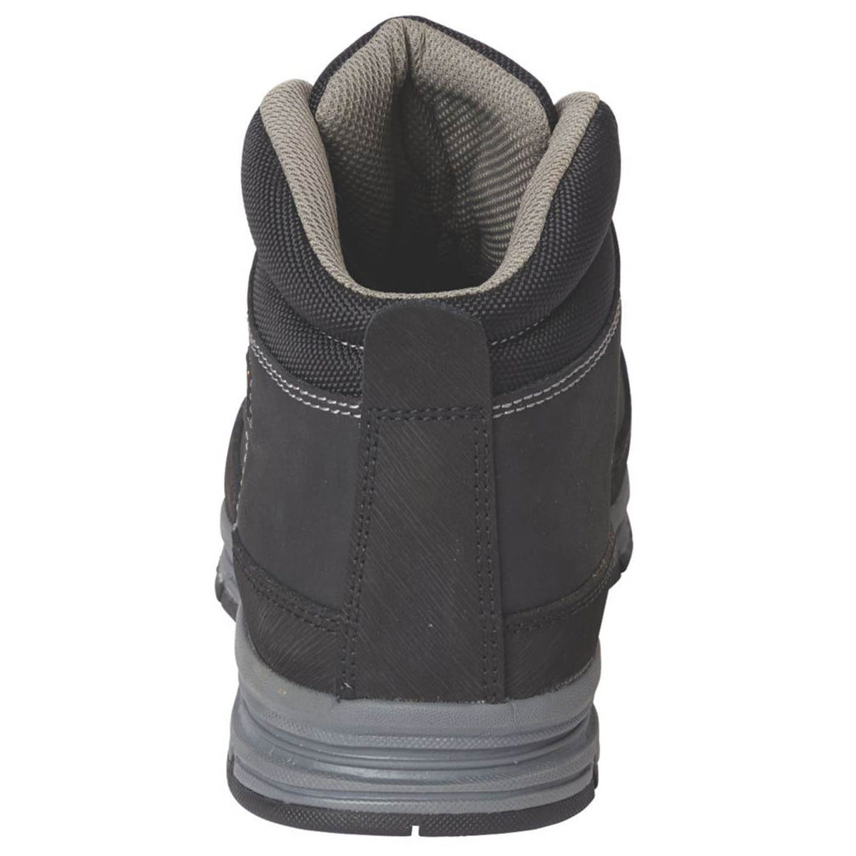 Site Safety Boots Unisex Standard Fit Black Leather Steel Toe Work Shoes Size 9 - Image 3