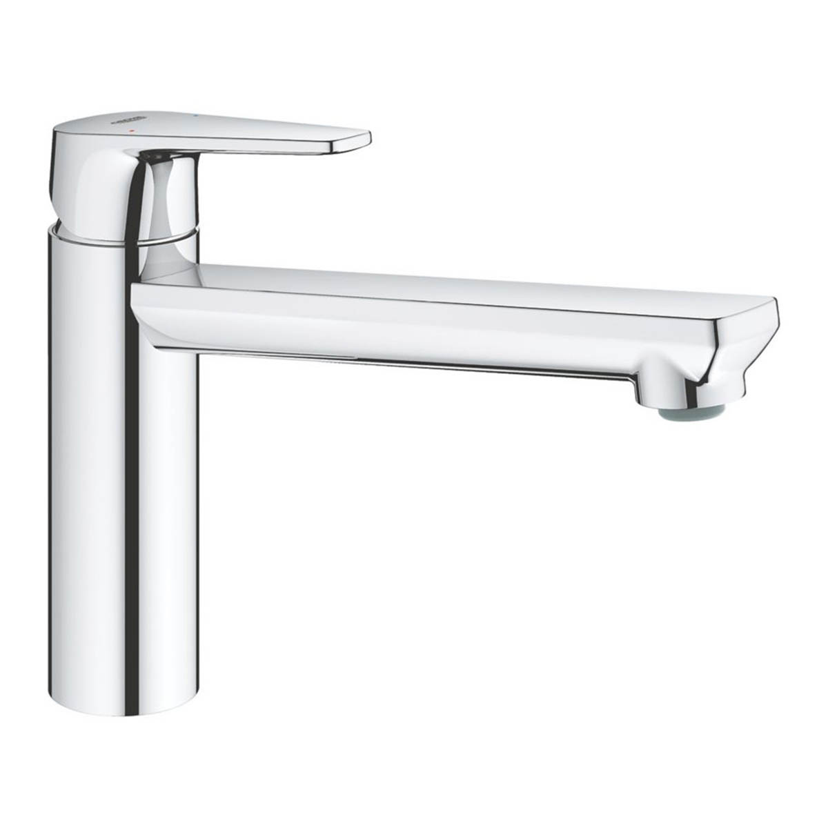 Grohe Kitchen Tap Mono Mixer Chrome Single Lever Long Armed Spout Modern Faucet - Image 1