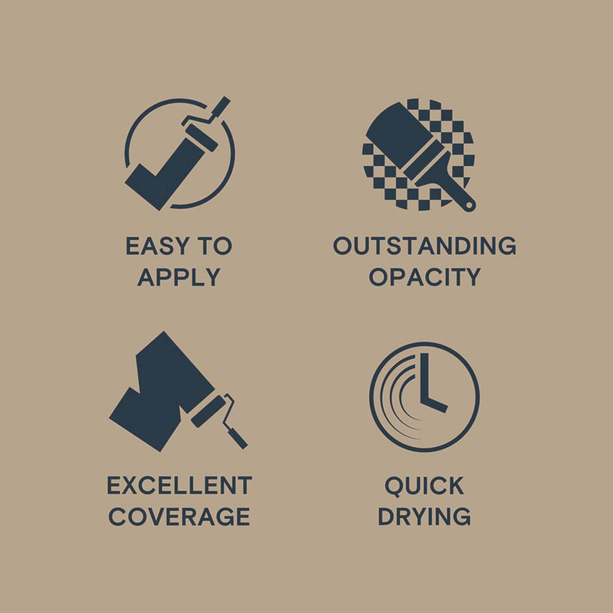 LickPro Emulsion Paint Walls Ceiling Beige 02 Vinyl Matt Quick Dry Wipeable 5Ltr - Image 5