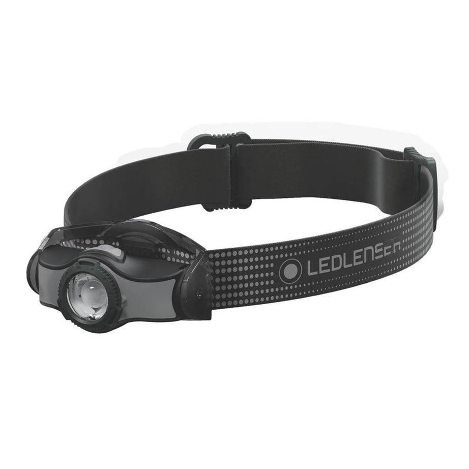 LED Head Torch Adjustable Elastic Headband Impact Water-Resistant Black 200lm - Image 1