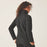 Womens Jacket Black Waterproof Breathable Zipped Pockets Concealed Hood Size 16 - Image 4