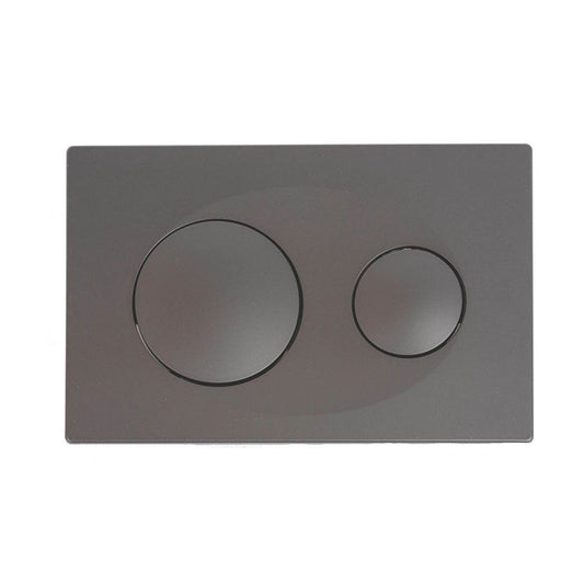 Fluidmaster Dual-Flush Activation Plate T-Series Black Bathroom Toilet WC Button - Image 1