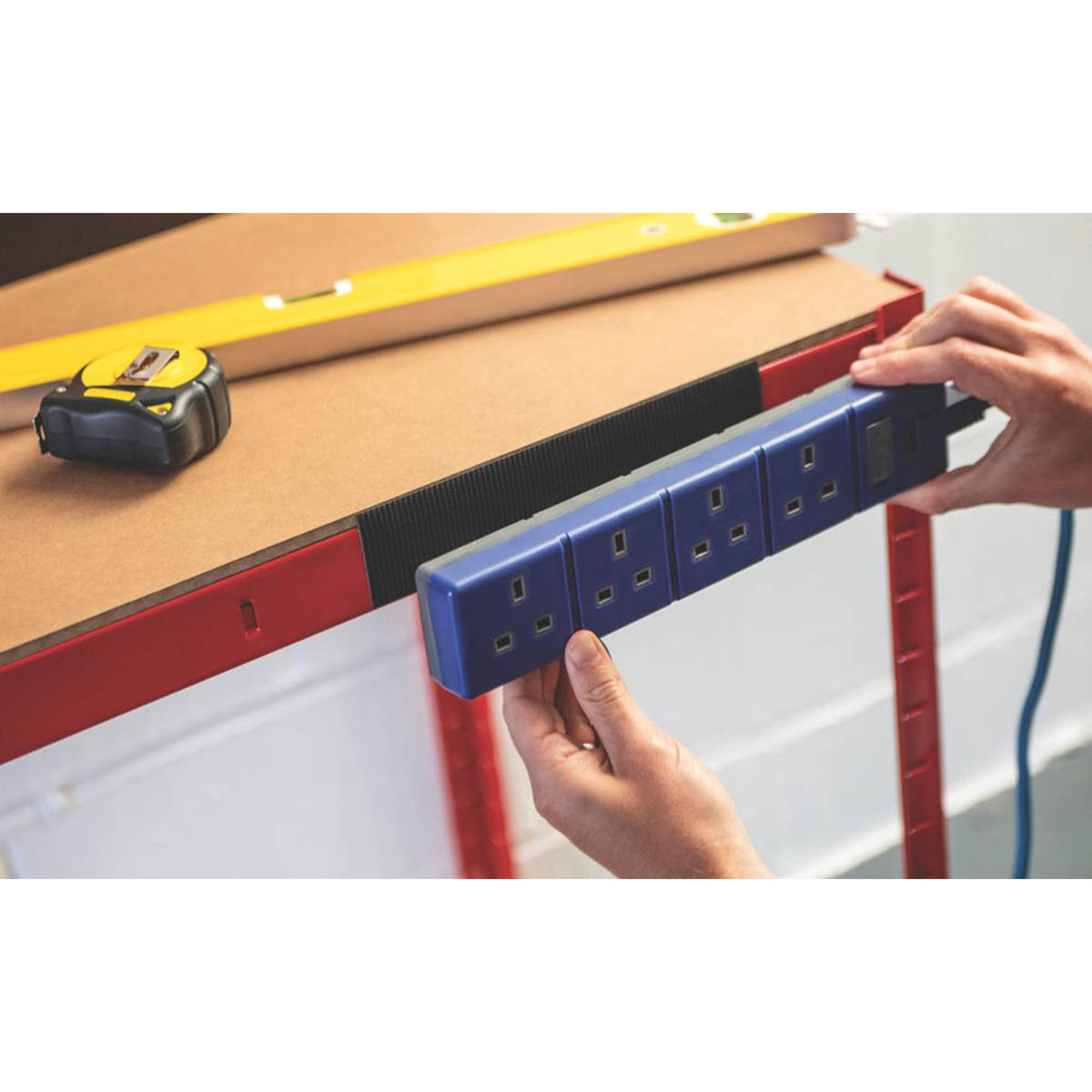 Velcro Brand Stick-On Tape Black Weatherproof Self Adhesive Heavy Duty 5m x 50mm - Image 5