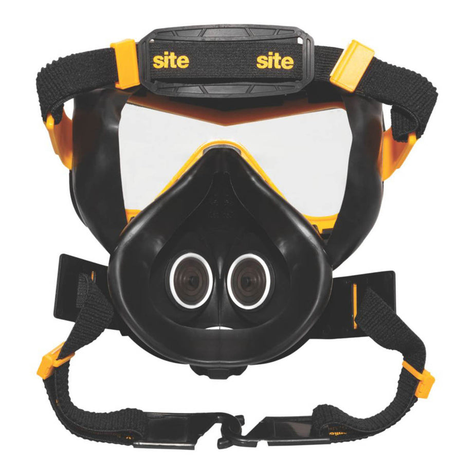Site Respiratory Half Mask Reusable With Goggles SRMG320 Adjustable P3 - Image 4