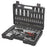 Socket Set Heavy Duty Carbon Steel Soft-Grip 45-Tooth Ratchet Metric Set Of 94 - Image 2