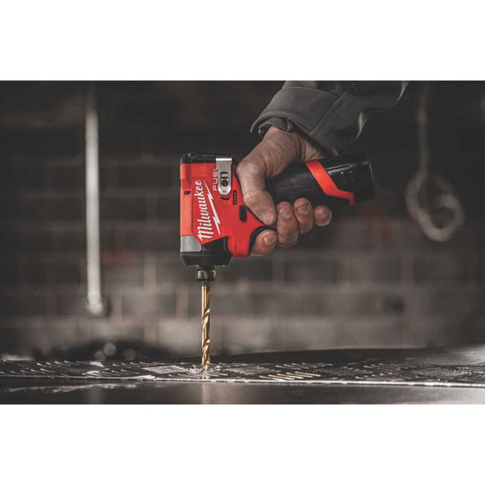 Milwaukee Impact Driver Cordless 12V M12FID2-0FUEL Brushless Compact Body Only - Image 4