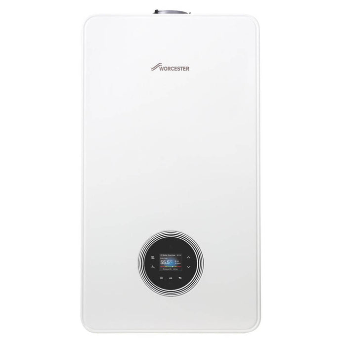 Worcester Bosch Combi Boiler Gas Greenstar4000 White Indoor LCD Display 24kW - Image 2