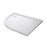 Mira Quadrant Shower Tray Resin White RH Offset Low Profile 1000 x 800 x 40mm - Image 1