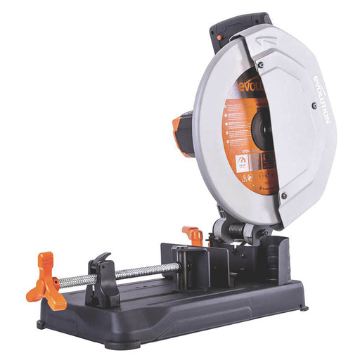 Evolution Chop Saw Mitre R355CPS240V Electric Multi-Material Cut 355mm 2200W - Image 1