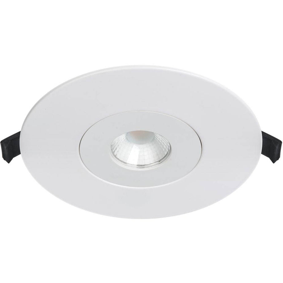 Downlight Bezel Adaptor Plate Fire Rated FType Matt White 95 To 165mm Cut Outs - Image 1