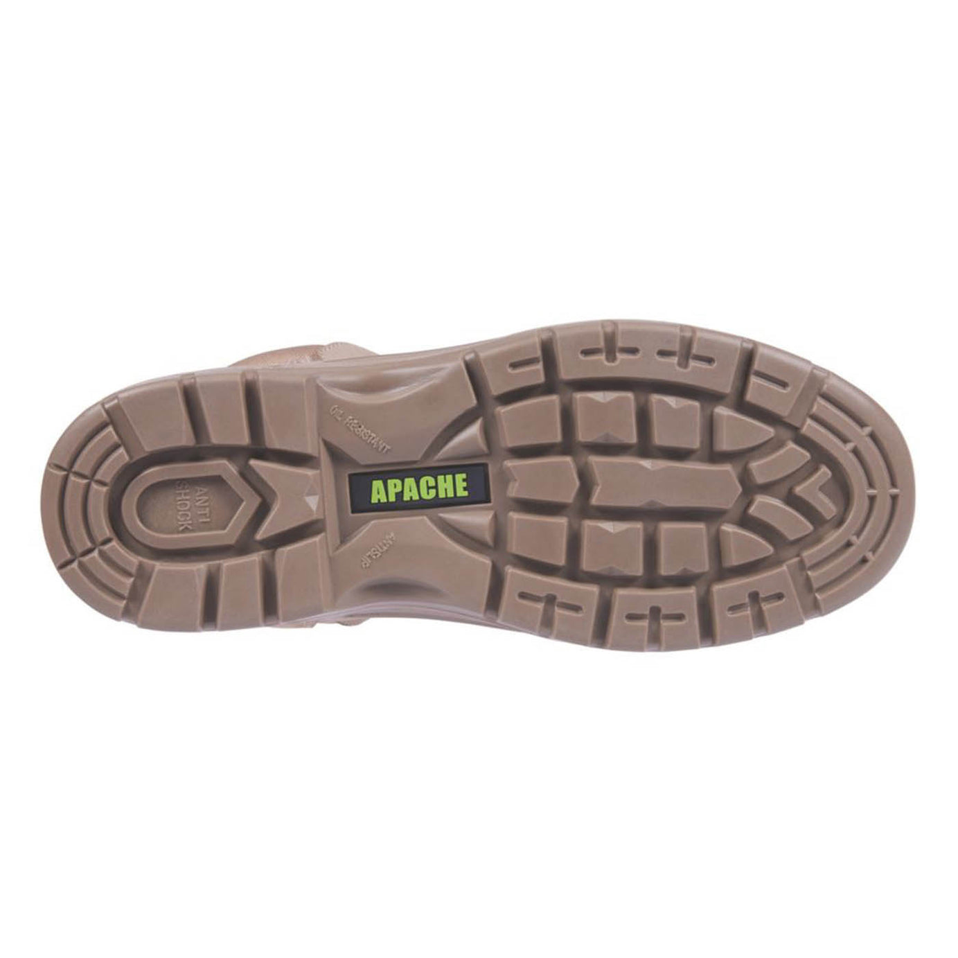 Apache Mens Safety Boots Nelson Stone Steel Toe Cap Comfort Leather Size 11 - Image 5