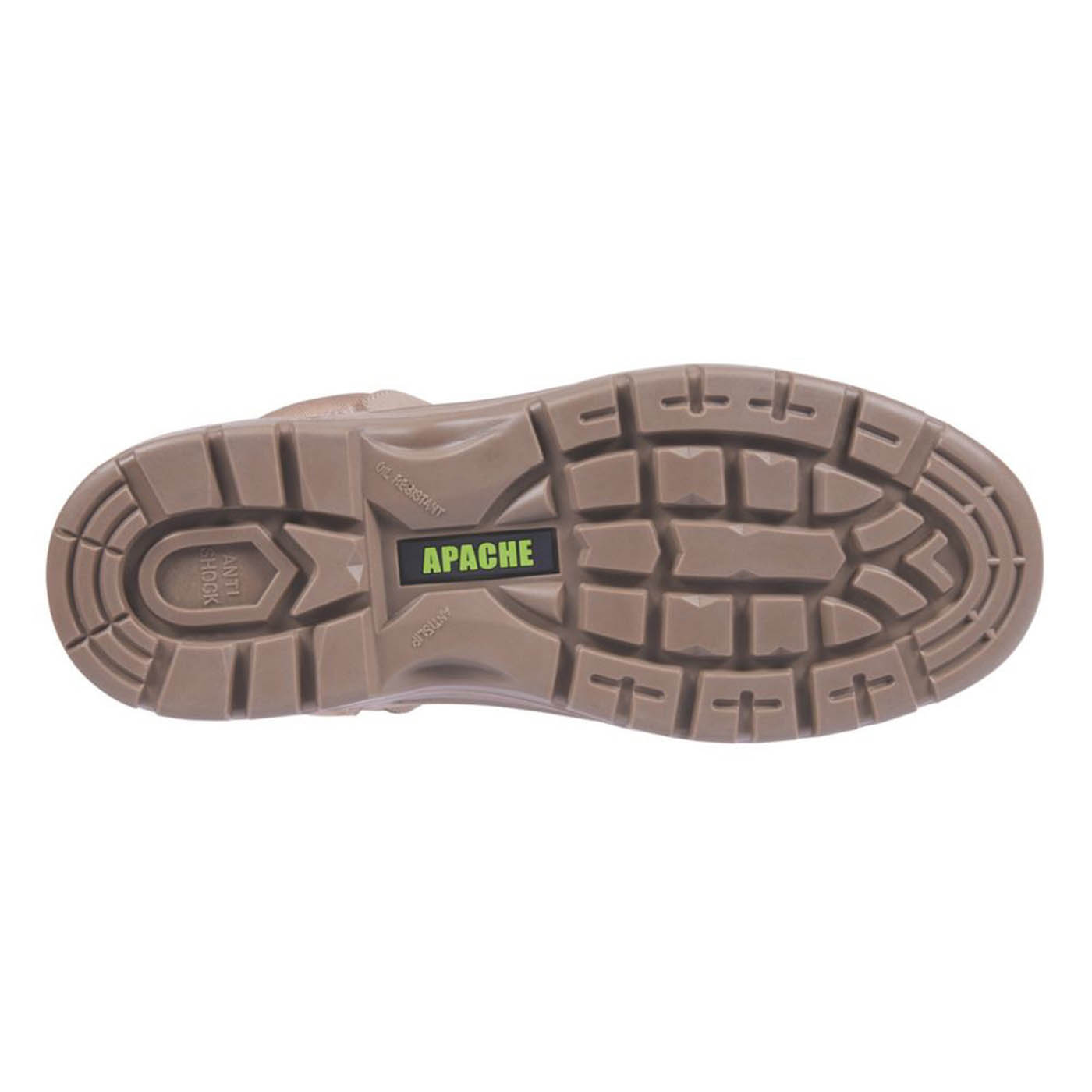 Apache Mens Safety Boots Nelson Stone Steel Toe Cap Comfort Leather Size 11 - Image 5