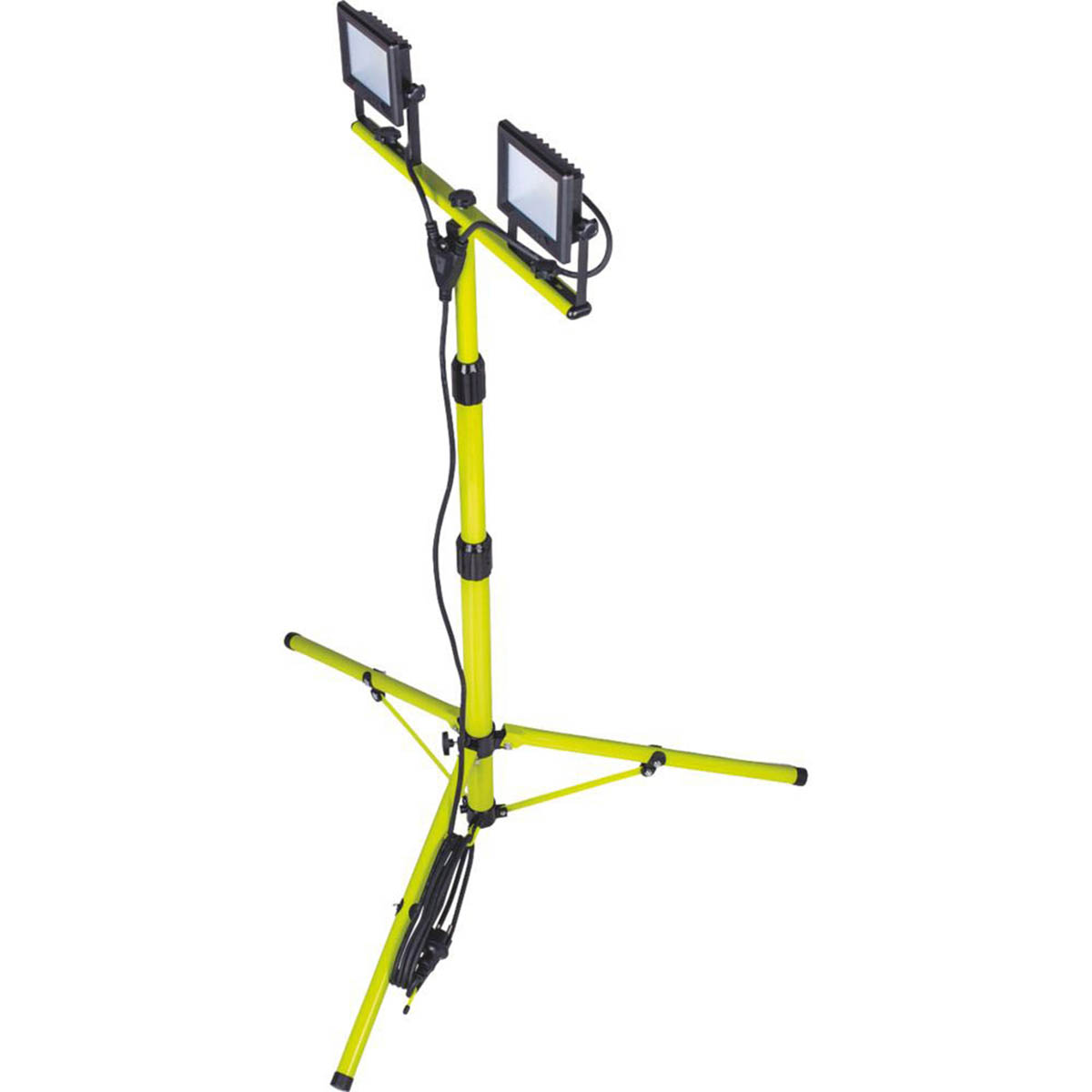 LED Work Light Tripod Adjustable Cool White Impact-Resistant 2 x 1600lm - Image 1
