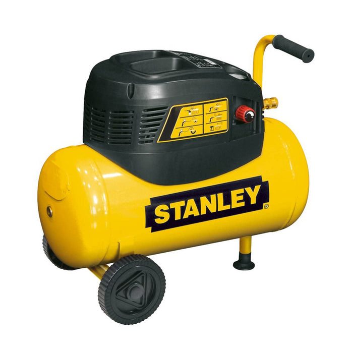Stanley Air Compressor Lightweight Portable Electric 24Ltr 5 Piece Accessory Kit - Image 2