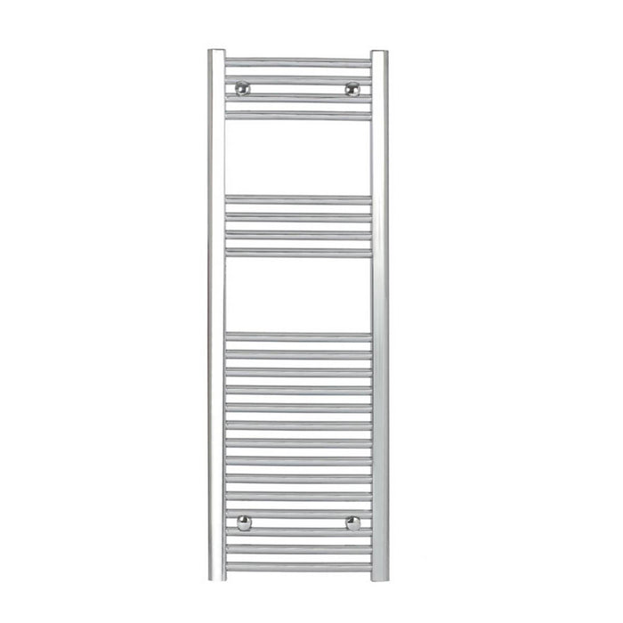 Towel Radiator Rail Curved Chrome Bathroom Ladder Warmer 310W (H)1200x(W)400mm - Image 2