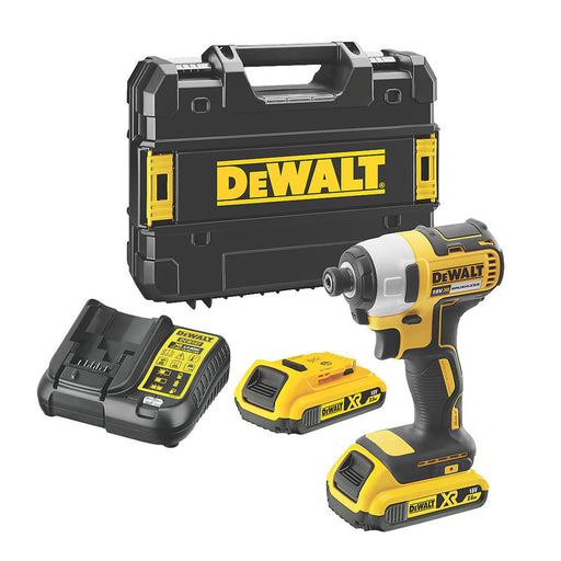 Dewalt Impact Driver Cordless 18V 2x2.0Ah Li-Ion XR DCF787D2T-SFGB Brushless - Image 1