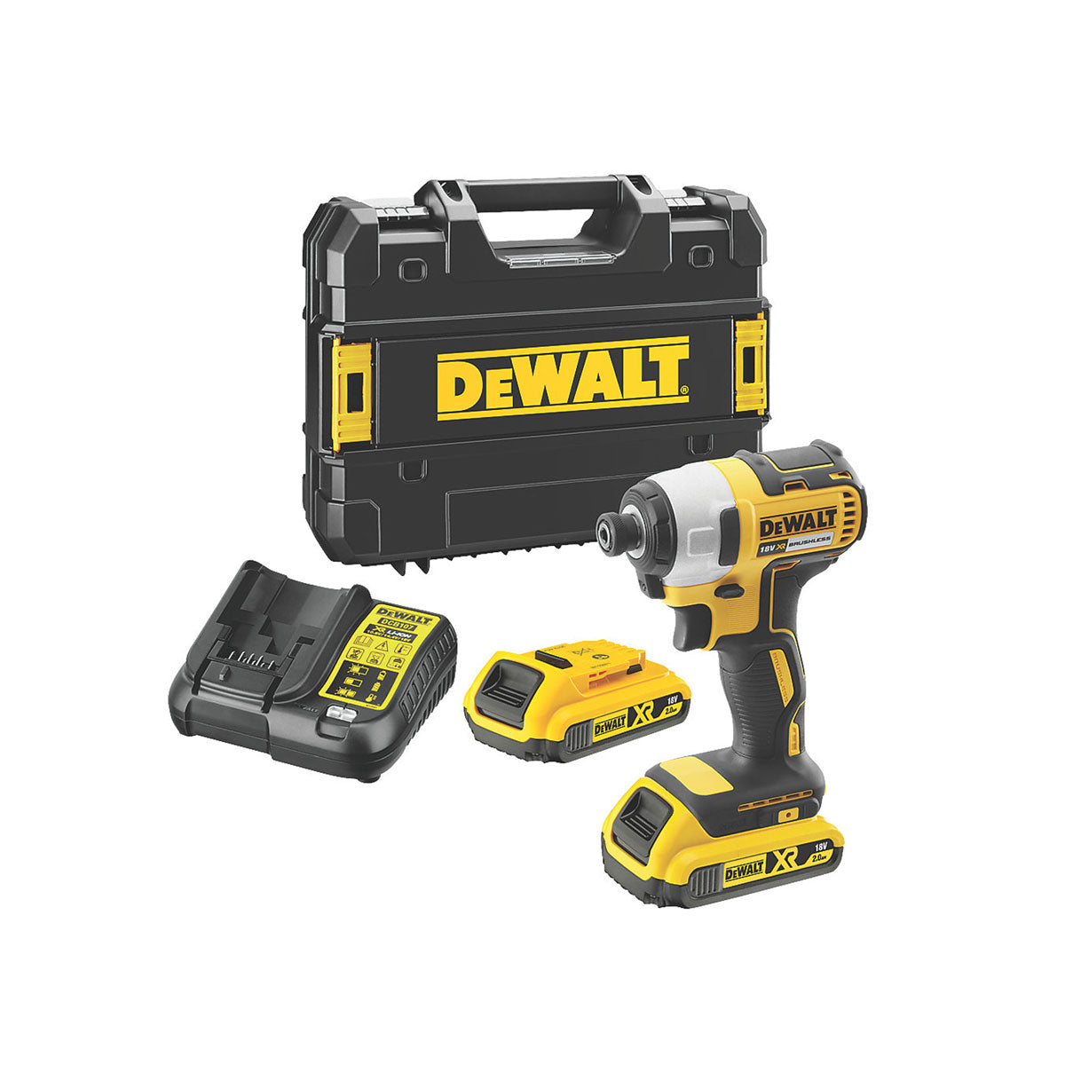 Dewalt Impact Driver Cordless 18V 2x2.0Ah Li-Ion XR DCF787D2T-SFGB Brushless - Image 2