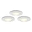 Ceiling LED Downlight Warm White 653lm Dimmable Indoor Round 8.5W Pack Of 3 - Image 1