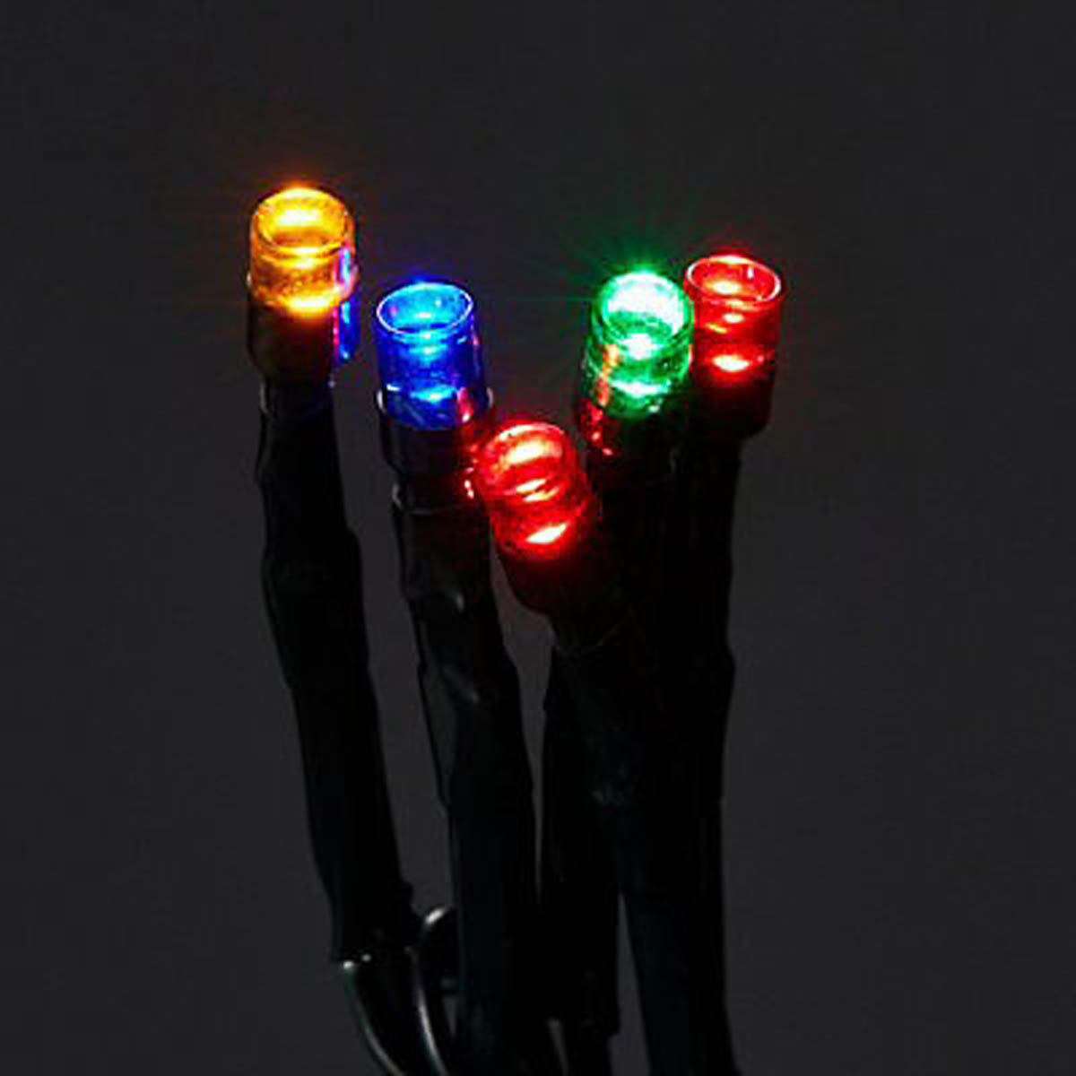 186 LED Christmas String Lights 1000 Multicolour Cluster Timer Indoor  25m - Image 4