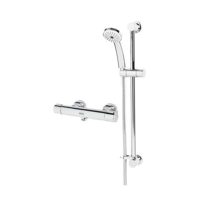 Bristan Arcus Cool Touch Bar Shower & Riser Kit - Image 2