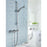 Bristan Mixer Shower Thermostatic Exposed Chrome 3 Spray Pattern Round Bathroom - Image 2