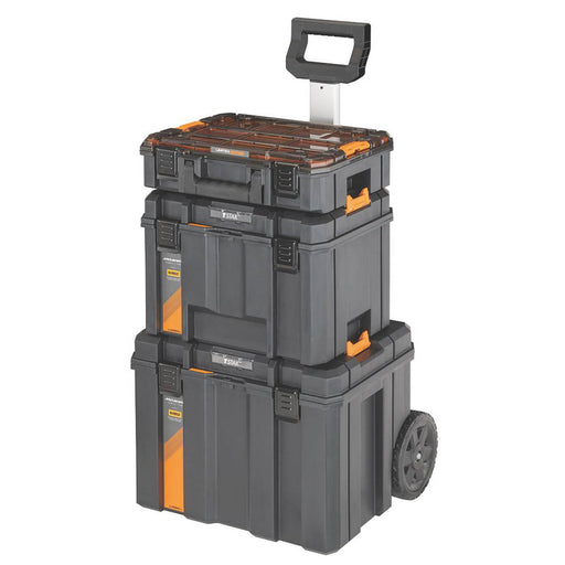 DeWalt Toolbox Trolley Set Storage Organiser McLaren F1 Team Wheels Set Of 3 - Image 1