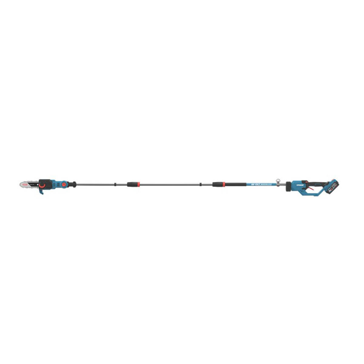 Erbauer Pole Saw ERI1020PLS Cordless 20cm Long Reach 18V 1x3.0/6.0Ah Li-Ion EXT - Image 1