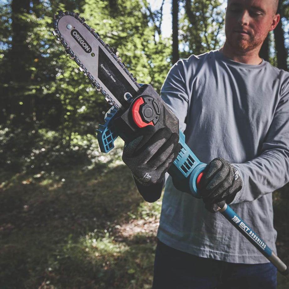 Erbauer Pole Saw ERI1020PLS Cordless 20cm Long Reach 18V 1x3.0/6.0Ah Li-Ion EXT - Image 3