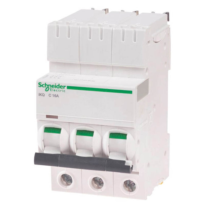 MCB Circuit Breaker Protection Type C 3 Phase Triple Pole DIN Rail Mounted - Image 4